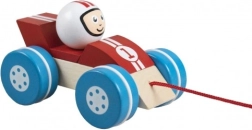 Houten raceauto Detoa