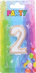Feestkaars Gouden cijfer 2