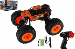 RC off-road auto 2,4 GHz kunststof 32 cm met oplaadbare accu – Oranje