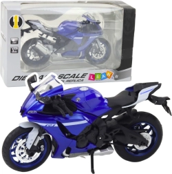 Metalen sportmotor blauw R1 1:12