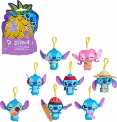 Stitch pluche met clip (willekeurige keuze)
