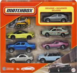 Set MATCHBOX autootjes 1:64 – 8 stuks (mix)