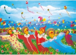 Puzzel Vogelsverschrikkerkermis 1000 stukjes