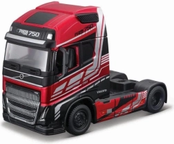 Metalen model van de Volvo FH16 Globetrotter 750 XXL 1:43 van Bburago – rood