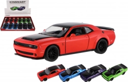 Metalen automodel Kinsmart Dodge Challenger SRT Demon 170 (2023) 13 cm met terugtrekmotor