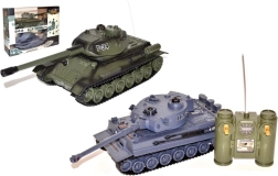 Historische RC-tankgevecht 25 cm - 2 stuks
