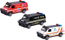 Metalen auto met terugtrekmechanisme 11 cm