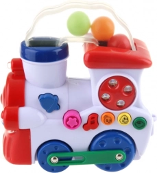 Muzikale trein voor de allerkleinsten met licht en geluiden