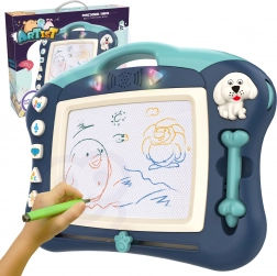 Interactief magnetisch bord Woopie Znikopis blauw