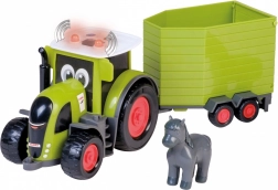 Tractor met aanhanger Happy People