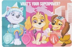Plastic placemat PAW PATROL STOR