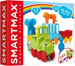 SmartMax mijn eerste dieren-treintje – magnetische bouwset 22 stuks