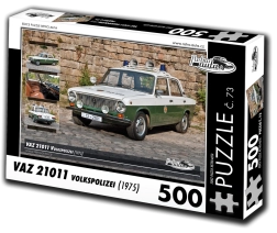 Retro auto puzzel VAZ 21011 Volkspolizei 500 stukjes