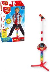 Kinder microfoon op batterijen met muziekeffecten