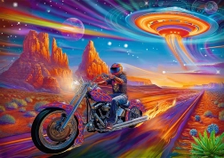 puzzel 1000 stukjes DreamScapes: wilde rit