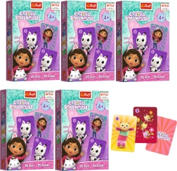 kaartspel boter, kaas en eieren zwarte Piet GABBY'S DOLLHOUSE – set van 5 pakjes TREFL
