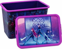 Opbergbox K-Pop Demon Hunters met clipdeksel 23 l