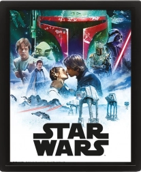 3D puzzelbeeld Star Wars Episode IV/V