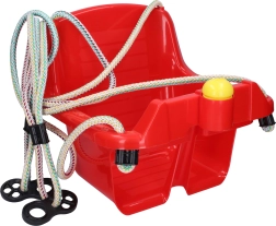 Kunststof kinderschaal – Rood