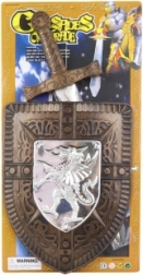 Kinder ridderset zwaard en schild