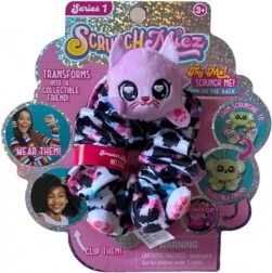 Pluche glinsterende scrunchie en diertje 2-in-1 SCRUNCHMIEZ Shimmer Series