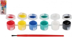 Acrylverf met penseel voor keramiek, glas en stenen