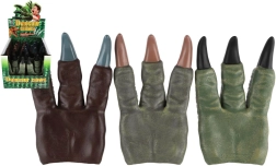 Rubberen dinosaurusklauwen voor de hand 15 × 23 cm – carnavalskostuum poot