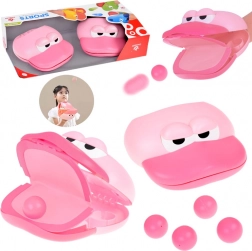 Sportset - Flaming Katapult met 4 ballen