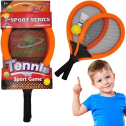 Woopie kinderset met rackets voor tennis en badminton