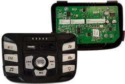 Muziekpaneel voor accuvoertuig