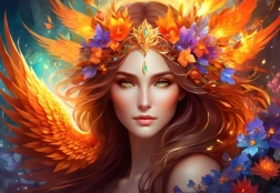 Puzzel Mysterieus Vrouw 1000 Stukjes