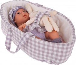 Set baby-pop met accessoires – Paars