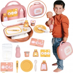 Smoby Baby Nurse draagbare set voor poppenverzorging