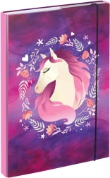 Baagl Mappen voor schriften met paardenmotief A4