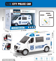 Politiewagen met licht en geluid