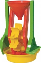 Androni zandset met molentje, hoogte 26 cm – Rood