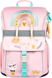 BAAGL Schooltas Zippy Duha roze