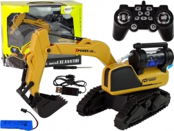 Grote RC rupsgraafmachine geel