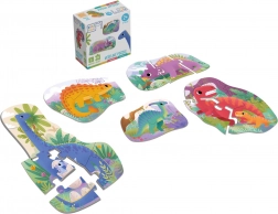 Grote puzzel dinosaurus KukiKuk