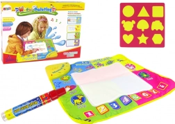 grote watertekenmat met magische stift