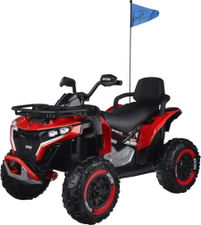 Elektrische kinderquad 4x4 rood
