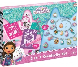 Creatieve set 2-in-1: blaasstiften en armbandjes maken met hangertjes GABBY'S DOLLHOUSE