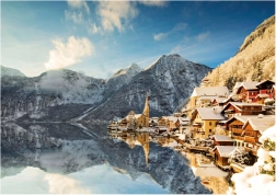 Educa Puzzel Winter in Hallstatt 1500 stukjes