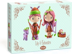 Tinyly figuurtjes Lily en Sylvestre van DJECO