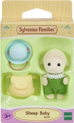 Schaapje Emma – figuurtje SYLVANIAN FAMILIES met hoed en rugzakje
