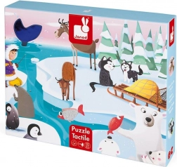 JANOD voelpuzzel leven op het ijs, 20 stukjes