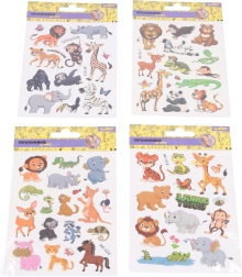 Tattoostickers Zoo 10,5 × 15 cm