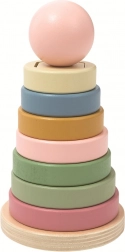 stapelen van vormen popje houten educatief speelgoed 2Kids Toys