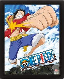 3D-beeld One Piece Gum Gum Pistol