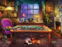 Ravensburger puzzel Puzzlers Place 750 stukjes